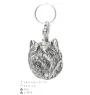 Cairn Terrier - Silver-plated pendant with a dog in a decorative box, handbag decoration, backpack pendant by Art-Dog brand