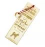 Chien de Canaan - marque-page pour livre avec chien, marque-page personnalisé, cadeau pour les amateurs de livres de la marque Art-Dog