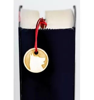 Kanaan-Hund, Canaan Dog - Lesezeichen mit Hund, personalisiertes Lesezeichen, Geschenk für Bücherwurm von der Marke Art-Dog