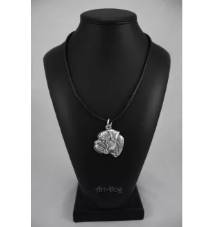 Bullmastiff IV - collier avec un chien, pendentif en plaqué argent pour les fans de chiens, bijoux uniques de la marque Art-Dog