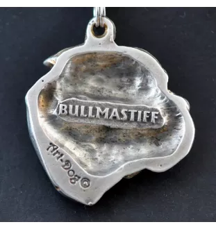 Bullmastiff - Hundehalsband, einzigartiger Schmuck für den Hundefan, einzigartiger Kreuzotter-Anhänger der Marke Art-Dog