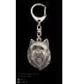 Cairn Terrier II - Versilberter Schlüsselanhänger mit Hund in einer Geschenkbox, Handtaschenschmuck, Rucksackanhänger der Marke Art-Dog