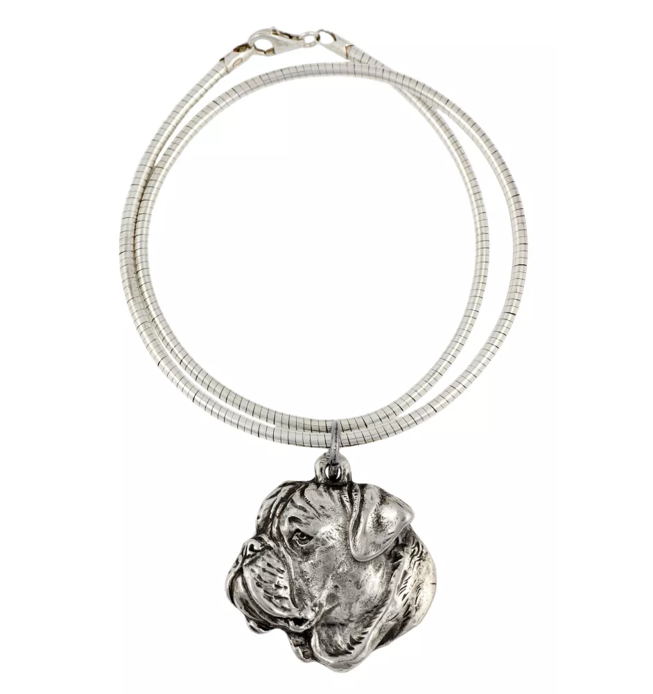 Bullmastiff II - Collier pour chien, bijoux uniques pour les fans de chiens, pendentif vipère unique de la marque Art-Dog