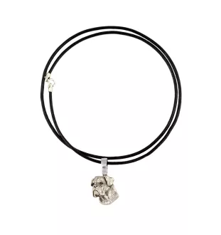Bullmastiff I - Collier pour chien, pendentif plaqué argent pour l'amoureux des chiens, bijoux subtils par Art-Dog