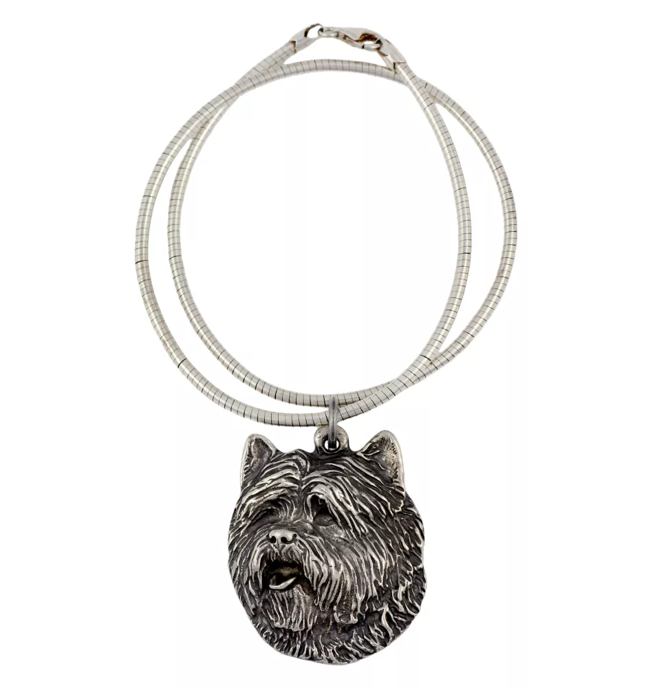 Cairn Terrier - Collier pour chien, bijoux uniques pour les fans de chiens, pendentif vipère unique de la marque Art-Dog