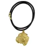 Bullmastiff - Dog necklace in gift box, gold-plated pendant for dog fan, striking jewellery by Art-Dog