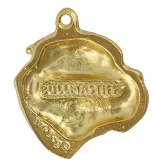 Bullmastiff - Hundehalsband, vergoldeter Anhänger für Hundefans, einzigartiger Schmuck der Marke Art-Dog