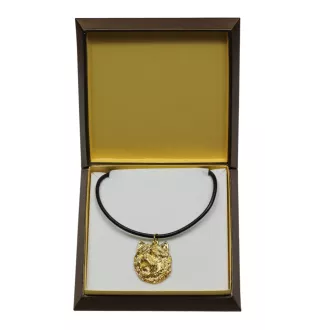 Cairn Terrier - Collier de chien dans une boîte cadeau, pendentif plaqué or pour les fans de chiens, bijoux remarquables par Art-Dog