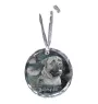 Bullmastiff - boule de Noël en cristal avec une photo, photo de chien dans le cristal, décoration personnalisée pour sapin de Noël de la marque Art-Dog