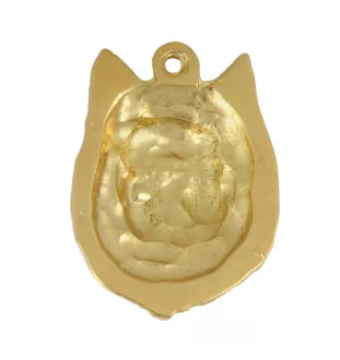 Cairn Terrier II - Hundehalsband in Geschenkbox, vergoldeter Anhänger für Hundefans, auffälliger Schmuck von Art-Dog