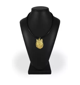 Cairn Terrier II - Hundehalsband, vergoldeter Anhänger für Hundefans, einzigartiger Schmuck der Marke Art-Dog