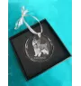 Cairn Terrier - Kristallkugel mit Foto, Hundebild im Kristall, personalisierter Christbaumschmuck von Art-Dog.