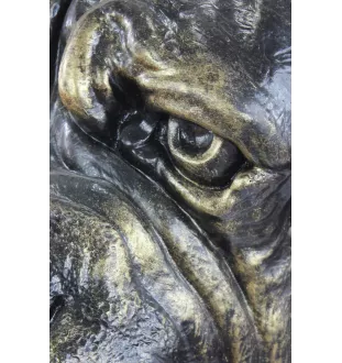 Bullmastiff - dog bust, large dog head for the garden, unique living room decoration by Art-Dog brand