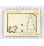 Cairn Terrier - Photo frame, engraved wooden frame, a lovely gadget for the dog lover by Art-Dog