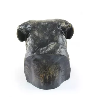 Bullmastiff - Urne für Hundeasche, Hundebüste, großer Hundekopf für den Garten von Art-Dog