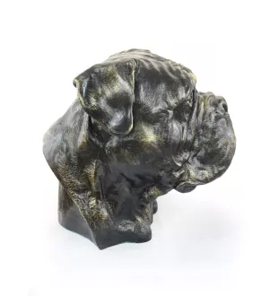 Bullmastiff - urne pour cendres de chien, buste de chien, grande tête de chien pour le jardin par Art-Dog