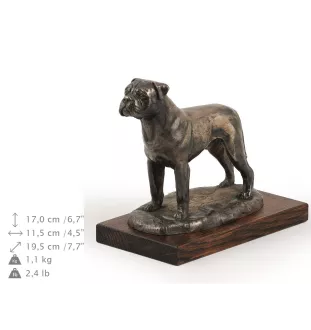 Bullmastiff - Hundestatue, Figur für Büro, Trophäe für Hundeausstellung von Art-Dog brand