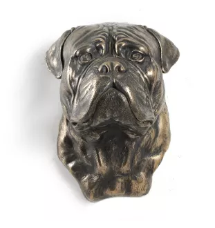 Bullmastiff - Dog statue, hanging bust, unique decoration for dog lover by Art-Dog brand
