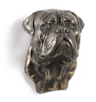 Bullmastiff - Statue de chien, buste suspendu, décoration unique pour les amoureux des chiens par la marque Art-Dog