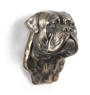 Bullmastiff - Statue de chien, buste suspendu, décoration unique pour les amoureux des chiens par la marque Art-Dog
