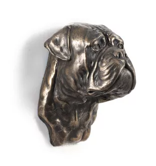 Bullmastiff - Dog statue, hanging bust, unique decoration for dog lover by Art-Dog brand