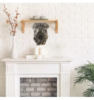 Bullmastiff - Dog statue, hanging bust, unique decoration for dog lover by Art-Dog brand