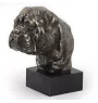 Bullmastiff - Dog statue, bust on stone base, sculpture, trophy for dog show by Art-Dog brand
