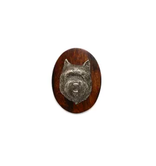 Cairn Terrier II - Broche de concours canin, clip de numéro de départ, épingle à chien par Art-Dog