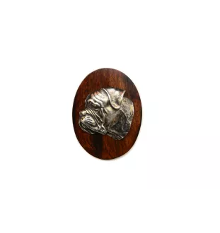 Bullmastiff I - Hundeausstellungsbrosche, Startnummernclip, Hundeanstecker von Art-Dog