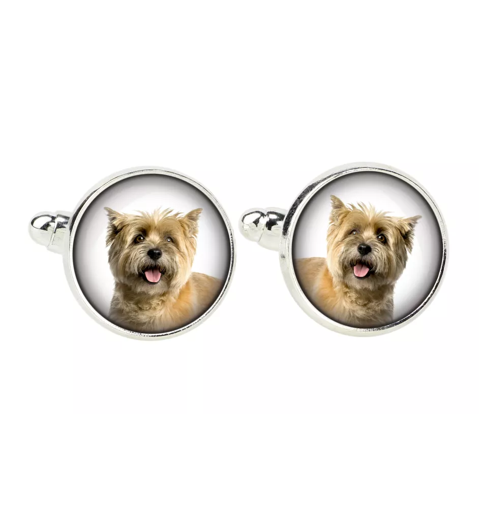 Cairn Terrier - cufflinks, a shirt accessory, a shirt pendant from the Art-Dog brand