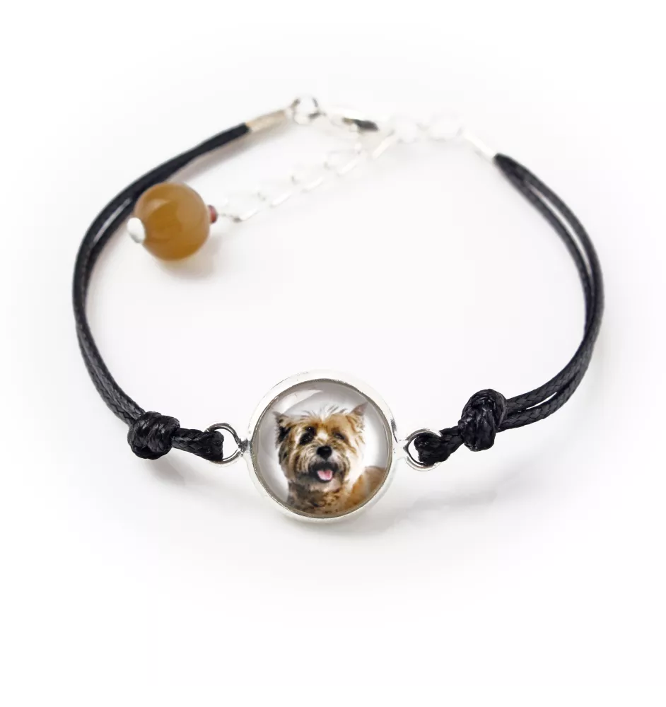 Cairn Terrier - bracelet with your photo handmade, unique jewelry from the Art-Dog brand