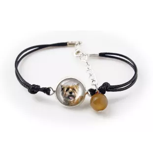 Cairn Terrier - bracelet with your photo handmade, unique jewelry from the Art-Dog brand