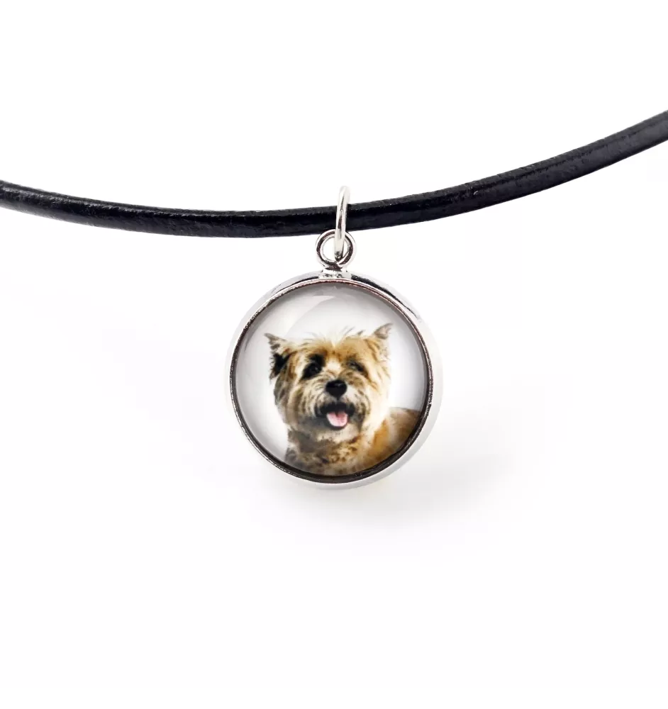 Cairn Terrier - Halskette mit Anhänger mit Ihrem Foto, handgefertigt, handgefertigter Schmuck der Marke Art-Dog