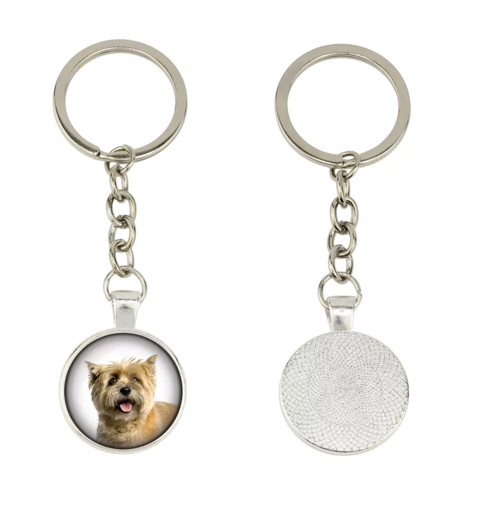 Cairn Terrier - keychain in a box, own photo, keychain pendant from Art-Dog brand