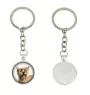 Cairn Terrier - keychain in a box, own photo, keychain pendant from Art-Dog brand