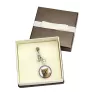 Cairn Terrier - keychain in a box, own photo, keychain pendant from Art-Dog brand