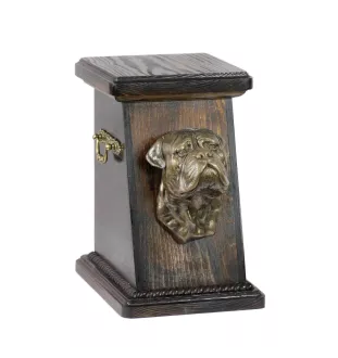 Bullmastiff - urne pour les cendres d'un chien, une urne élégante avec une statuette, une urne commémorative avec un buste de chien de la marque Art-Dog