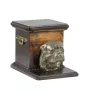 Bullmastiff - urne pour les cendres d'un chien avec une statuette, une urne élégante pour chien, une urne exceptionnelle avec un buste de chien de la marque Art-Dog