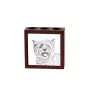Cairn Terrier - Stifthalter mit Hund, Schreibtischorganizer mit Aufdruck, personalisierte Schreibtischdekoration der Marke Art-Dog