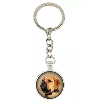 Bullmastiff - porte-clés avec votre photo, accessoire pour clés, breloque pour sac de la marque Art-Dog