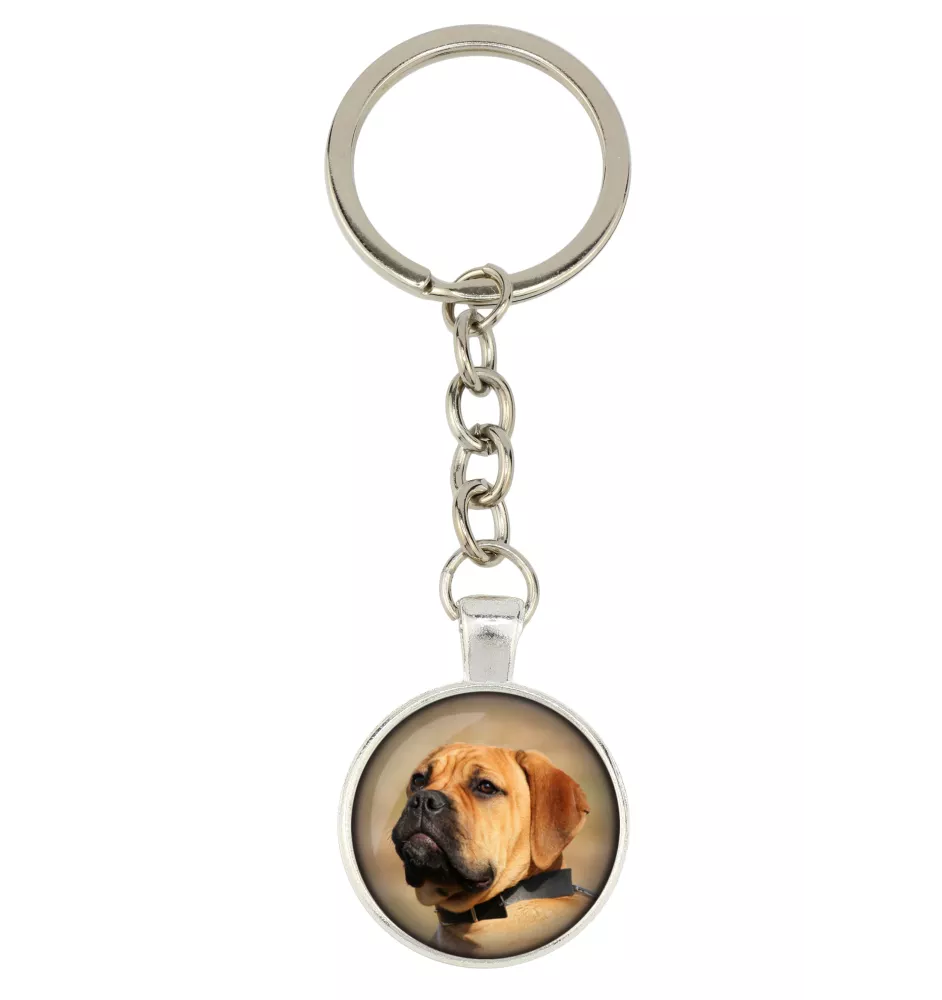 Bullmastiff - keychain with your photo, key decoration, bag pendant from Art-Dog brand