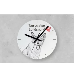 Cairn Terrier - wall clock with a dog, shelf clock with a print, personalized home decoration from the Art-Dog brand