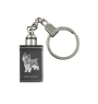 Cairn Terrier - Crystal key ring with dog photo, illuminated key ring, unique gift by Art-Dog brand