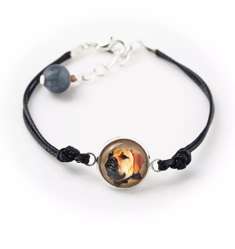 Bullmastiff - Armband mit Ihrem Foto handgefertigt, einzigartiger Schmuck der Marke Art-Dog