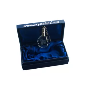 Cairn Terrier - pendant with a photo of a dog, crystal key ring in a gift box, a unique gift by Art-Dog