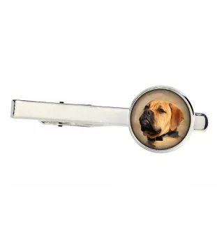 Bullmastiff - pince à cravate dans une boîte, cravate élégante, bijoux personnalisés de la marque Art-Dog