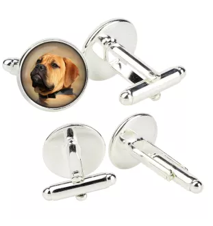 Bullmastiff - cufflinks in a box, handmade jewelry, product of the Art-Dog brand