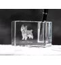 Cairn Terrier - Stifthalter, Kristallorganizer mit Hundefoto, einzigartige Schreibtischdekoration der Marke Art-Dog