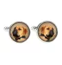 Bullmastiff - Boutons de manchette et cravate avec votre photo, accessoire de costume, bijoux pour hommes de la marque Art-Dog.