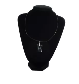 Cairn Terrier - Crystal dog pendant, photo necklace, unique jewellery by Art-Dog